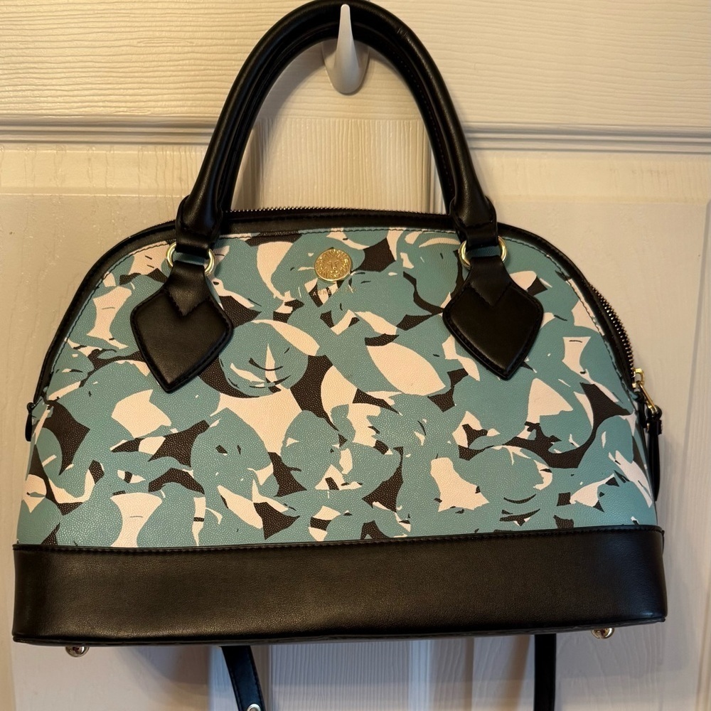 Anne Klein womens SIGNATURE TRIPLE DOME SATCHEL
